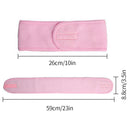 Eyelash Extension Headband Makeup Eyelash Extension Supplies Lashes Accessories Face Washing Bath SPA Facial Adjustable Headband
